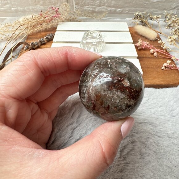 Small Garden Quartz Sphere - Picture 6 of 9
